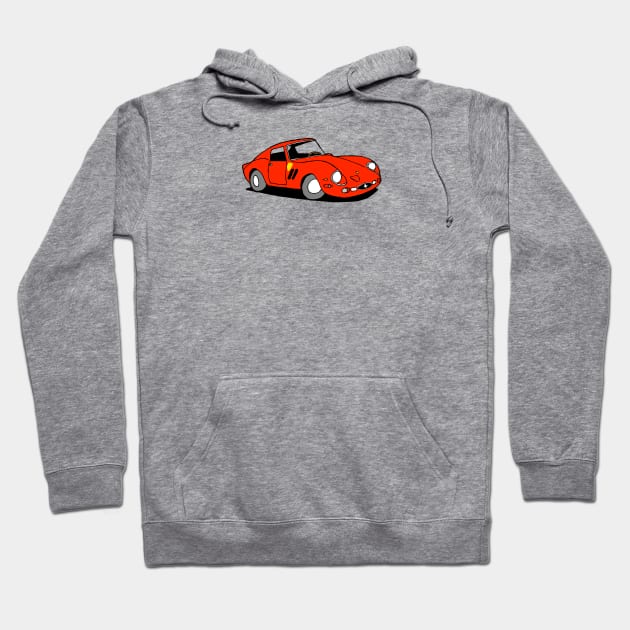 64 Ferrari GTO Hoodie by William Gilliam